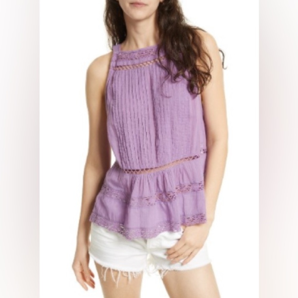 Free People Constant Crush Lace Tank Top